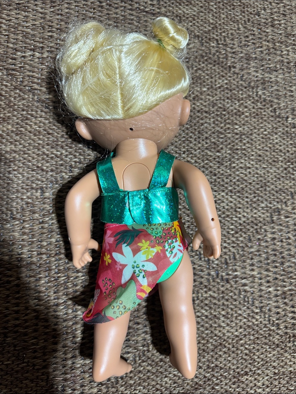 Green Top Baby Doll with Floral Skirt - Kids Toys - Picture 2 of 2